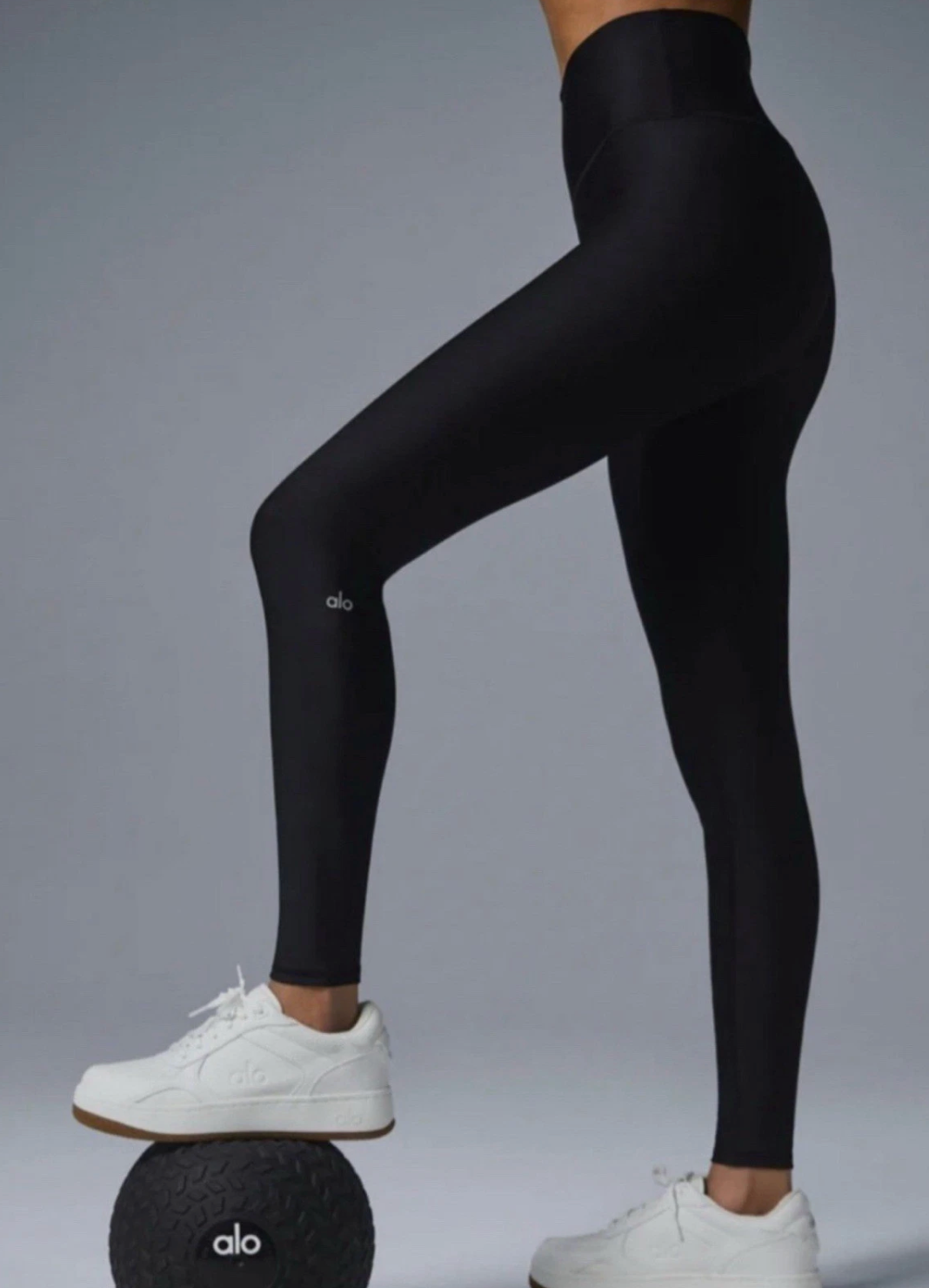 ALO Yoga High Waist Alosoft Leggings Black